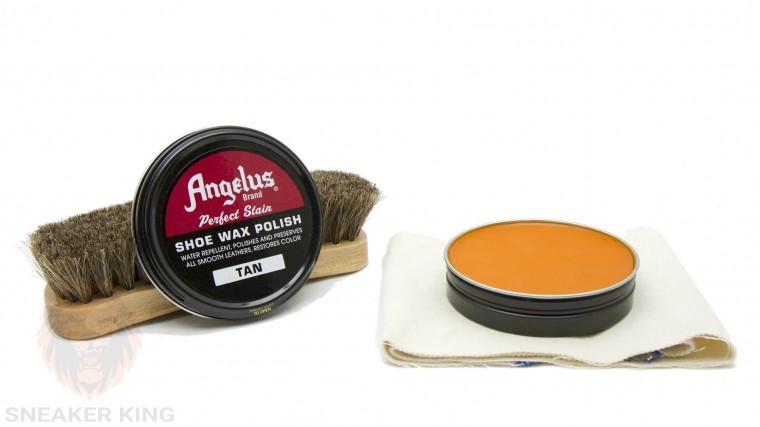 Віск для шкіри Angelus shoe wax Tan (рудий) made in USA